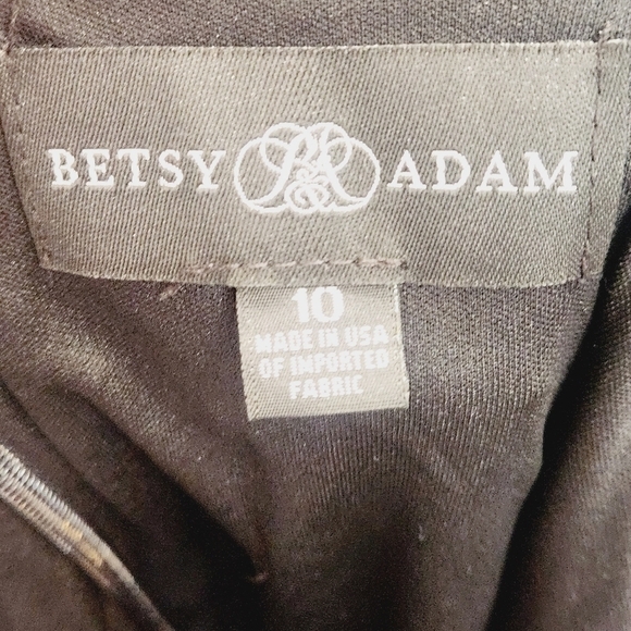 BESTY & ADAM Caipirinha Cocktail Blue & Black Mini Dress With Pockets Size 10 - Picture 11 of 12